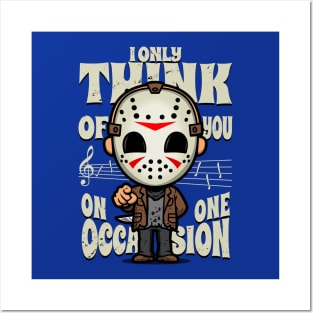 Cute Friday Slasher Funny Meme Posters and Art